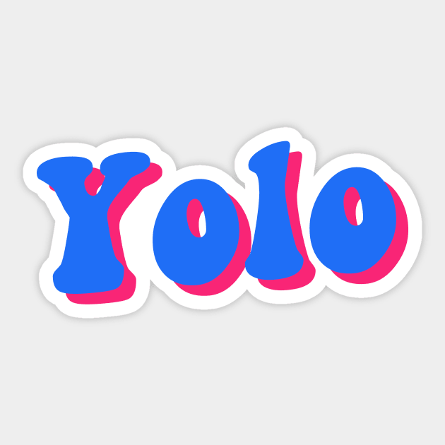 yolo Sticker by ramith-concept